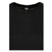 Ladies Modal Extended Shoulder Tee - black