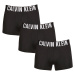 3PACK pánské boxerky Calvin Klein černé