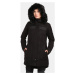 Kilpi PERU-W Dámský zimní kabát UL0125KI Černá