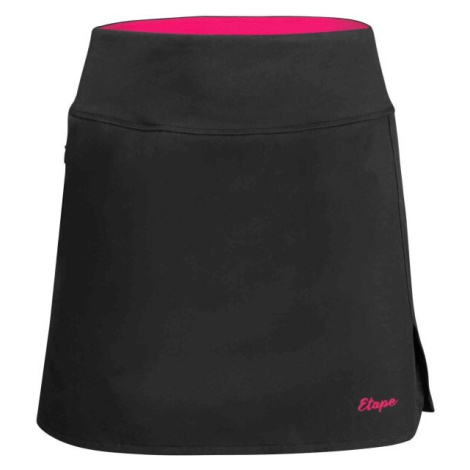 Etape BELLA Dámská sportovní sukně, černá, velikost