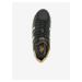Zlato-černé dámské kožené boty U.S. Polo Assn.
