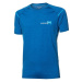 PROGRESS MW NKR Pánské merino triko s krátkým rukávem, modrá, velikost