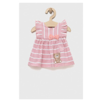 Kojenecká sukýnka Mayoral Newborn růžová barva, mini, áčková
