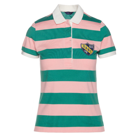 POLOKOŠILE GANT D2. SUMMER STRIPE SS RUGGER