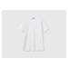 Benetton, T-shirt In Long Fiber Cotton