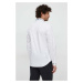 Bavlněná košile Versace Jeans Couture bílá barva, regular, s klasickým límcem, 76GAL2SW N0132