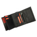 Pánská kožená peněženka Pierre Cardin TILAK75 330 černá / vínová