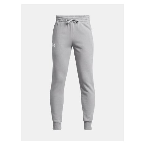 Světle šedé tepláky Under Armour UA Rival Fleece Joggers