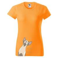 DOBRÝ TRIKO Dámské tričko SPHYNX Barva: Tangerine orange