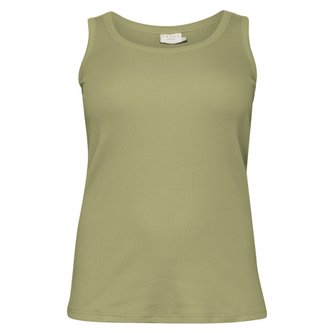 KAFFE CURVE Top olivová