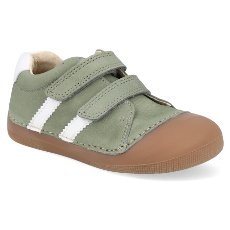 Barefoot dětské tenisky Koel - Archie Leather Olive zelené Koel4kids