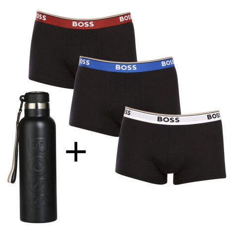 3PACK pánské boxerky BOSS černé (50514928 976) Hugo Boss