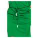 Dámské zelené sportovní šaty se zavazováním a kapsičkami model 6829563