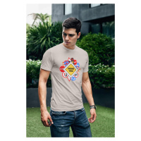 MMO Pánské tričko Značkové tričko Barva: Ledově šedá