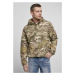 Pánská maskáčová bunda Brandit Fleece Pull Over Windbreaker - tactical camo