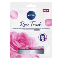 NIVEA Rose Touch Textile mask 1 ks