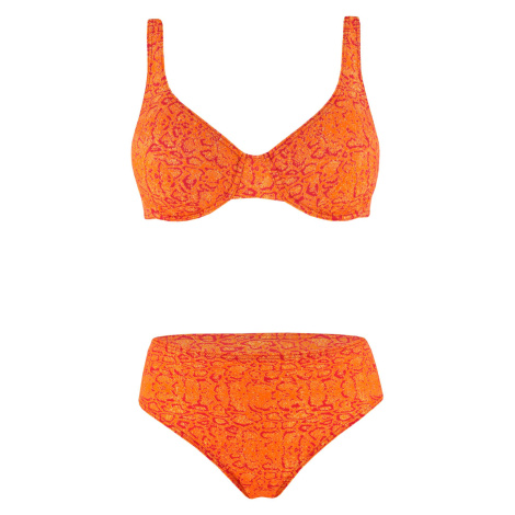 Marnita dámské plavky nevyztužené 011 oranžová