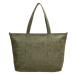 Beagles Zelená elegantní shopper kabelka „Dominant“