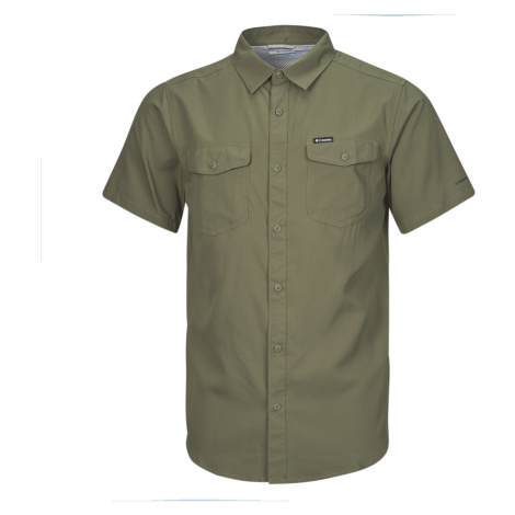 Columbia Utilizer II Solid Short Sleeve Shirt Zelená