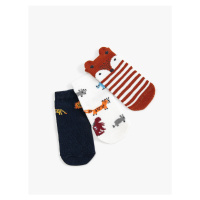 Koton Set of 3 Animal Patterned Socks