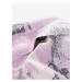 Šedo-fialová dámská lyžařská bunda s membránou PTX ALPINE PRO Uzera