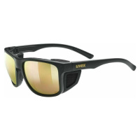 UVEX Sportstyle 312 Black Mat Gold/Mirror Gold Outdoorové brýle