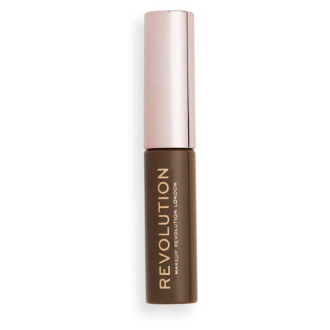 Revolution Brow Gel Ash Brown Na Obočí 6 ml