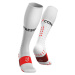 Compressport Full Socks Run White T2 Běžecké ponožky