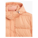 Meruňková dámská prošívaná zimní bunda s odepínací kapucí Levi's® Quinn