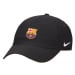 Unisex baseballová čepice FC Barcelona Club FN4859-010 Černá s logem - Nike