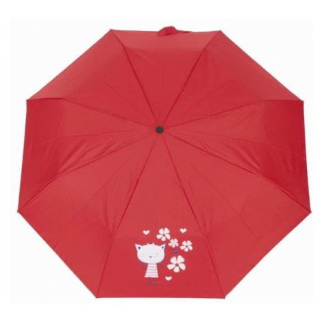 Červený skládací mechanický dětský deštník Cairo Doppler