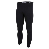 Swix FOCUS WARM TIGHTS Pánské prodyšné a hřejivé elastické kalhoty, černá, velikost