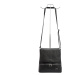 Kožená crossbody kabelka MiaMore 01-023 černá