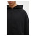 Bavlněná mikina 1017 ALYX 9SM Essentials Oversized Zip-Up Hoodie pánská, černá barva, s kapucí, 