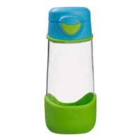 Sport lahev na pití 450 ml - modrá/zelená