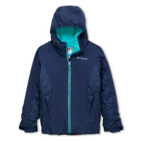 Columbia WILD™ CHILD JACKET Dívčí lyžařská bunda, tmavě modrá, velikost