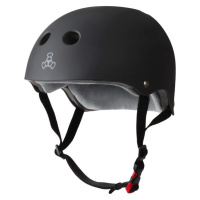 Triple Eight - The Certified Sweatsaver Helmet All Black - helma