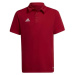 adidas ENTRADA 22 POLO SHIRT Chlapecké polo triko, červená, velikost