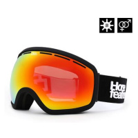 HORSEFEATHERS Snowboardové brýle Knox - black/mirror red BLACK