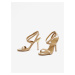 Béžové dámské sandálky na vysokém podpatku Michael Kors Asha