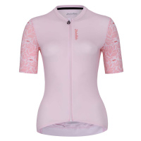 HOLOKOLO Cyklistický dres s krátkým rukávem - TENDER ELITE LADY - růžová
