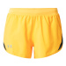 UNDER ARMOUR Sportovní kalhoty 'Fly By 2.0' žlutá / stříbrně šedá / černá