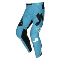 JUST1 J-FLEX ARIA dětské moto kalhoty modrá/černá/bílá