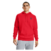 UNDER ARMOUR-UA Rival Fleece Hoodie-RED-1357092-600 Červená