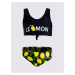 Yoclub Dívčí dvoudílný plavecký kostým LKD-0039G-A100 Multicolor