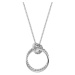Hot Diamonds Stříbrný náhrdelník s pravým diamantem Jasmine DP735