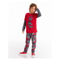 mshb&g Dino Gang Boys T-shirt Pants Suit