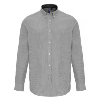 Premier Workwear Pánská košile oxford s dlouhý rukávem PR238 White