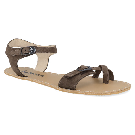 Barefoot sandály Be Lenka - Claire Chocolate hnědé