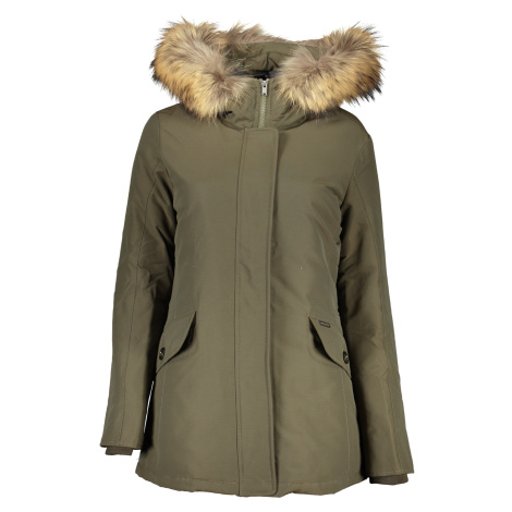 Zelená dámská zimní bunda Woolrich